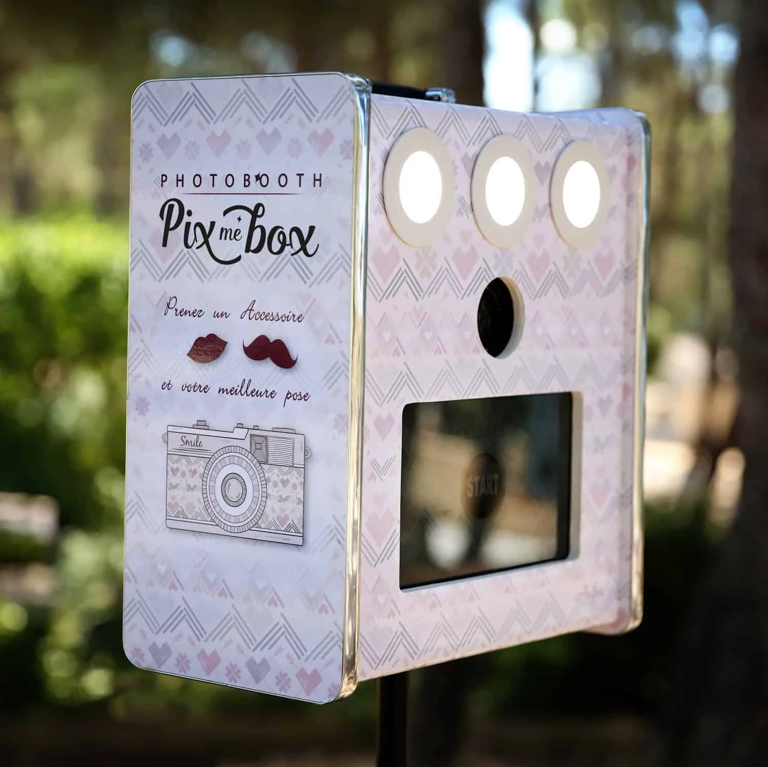 Location photo booth Corse