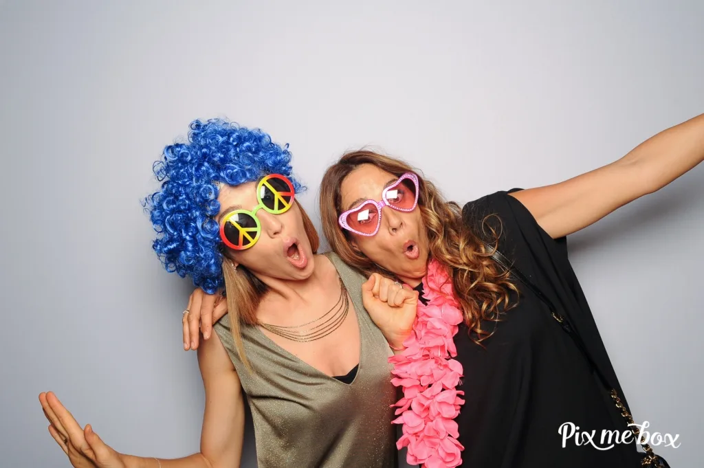 Photobooth PixMeBox installé lors d’un événement à Ajaccio