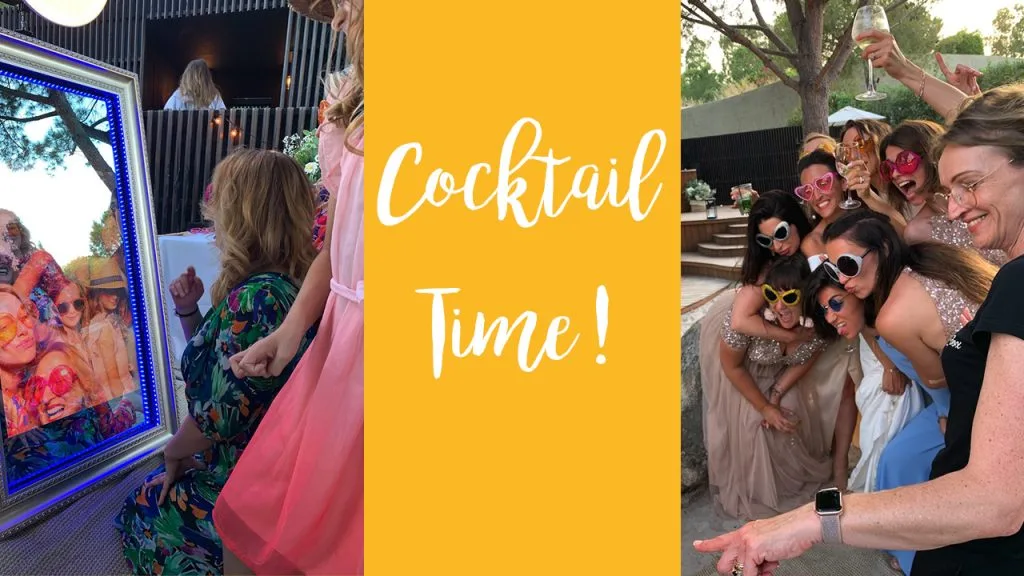 Animation photobooth cocktail mariage avec PixMeBox
