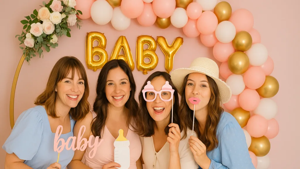Animation photo baby shower avec PixMeBox – souvenirs imprimés et personnalisés